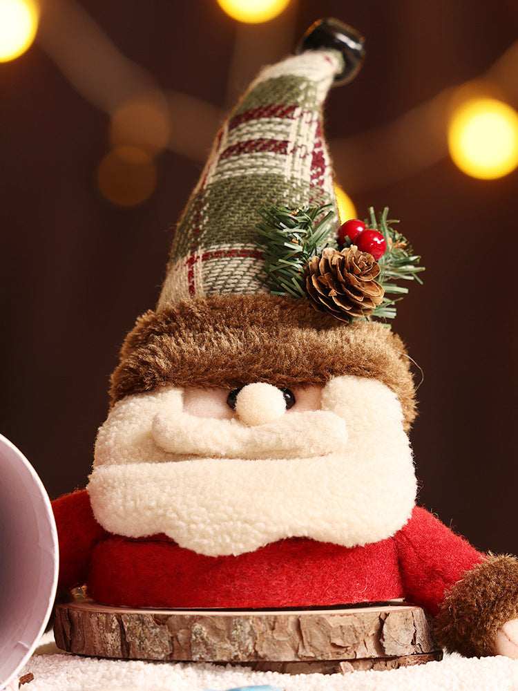 Christmas Decorations Gift Box Santa Snowman Candy Jar Holiday Home Decor Kids Gifts