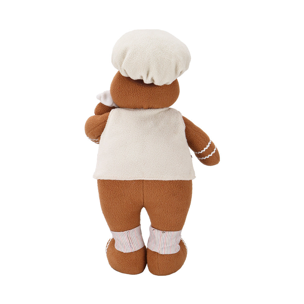 21" Large Gingerbread Man Doll Christmas Decorations Window Displays Home Ornament Gift