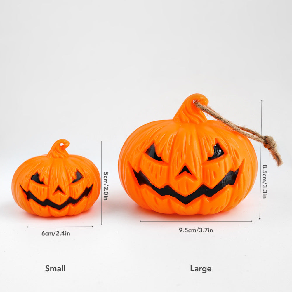 2PCS LED Pumpkin Lights Halloween Decorations Party Ornaments LED Night Lamp Props Home Table Decor