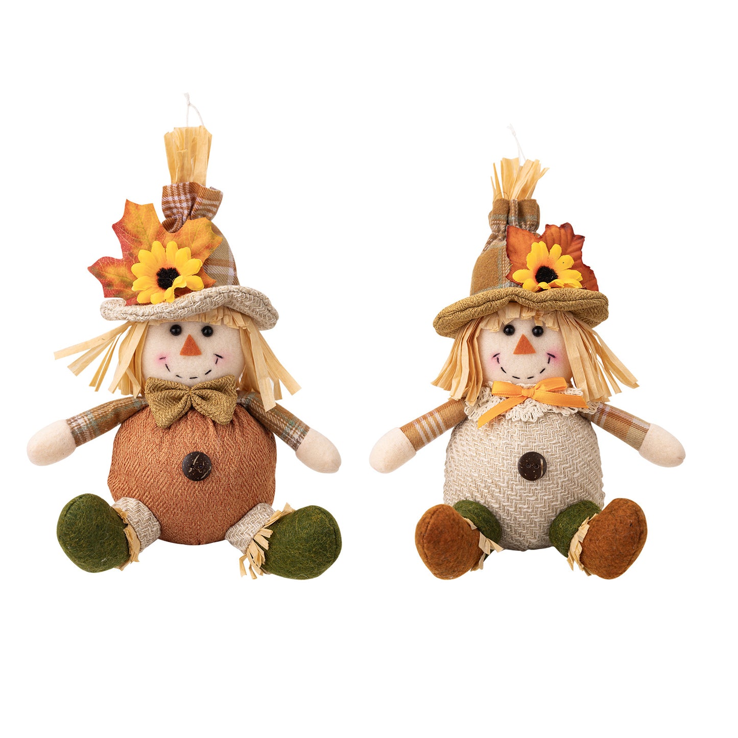 Thanksgiving Decorations 2Pack Strawman Hangings Ornaments Strawman Doll Hang Decoration Tabletop Ornaments Home Party Decor Harvest  Festival Gifts
