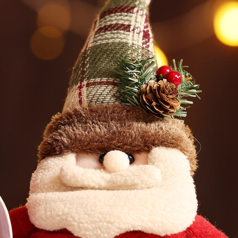 Christmas Decorations Gift Box Santa Snowman Candy Jar Holiday Home Decor Kids Gifts