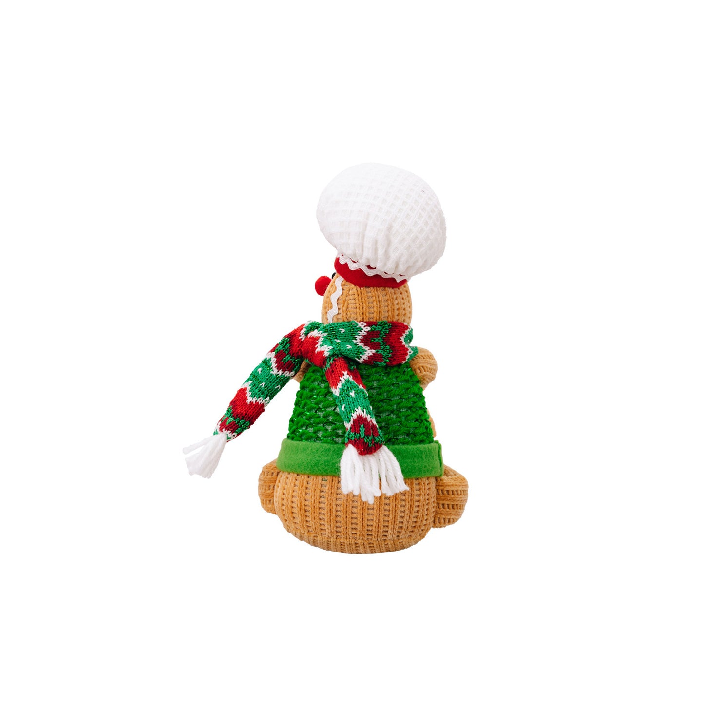 Christmas Decorations Gingerbread Man Curtain Buckle Chef Hat Window Curtain Hanging Ornaments Home Hotel Decor