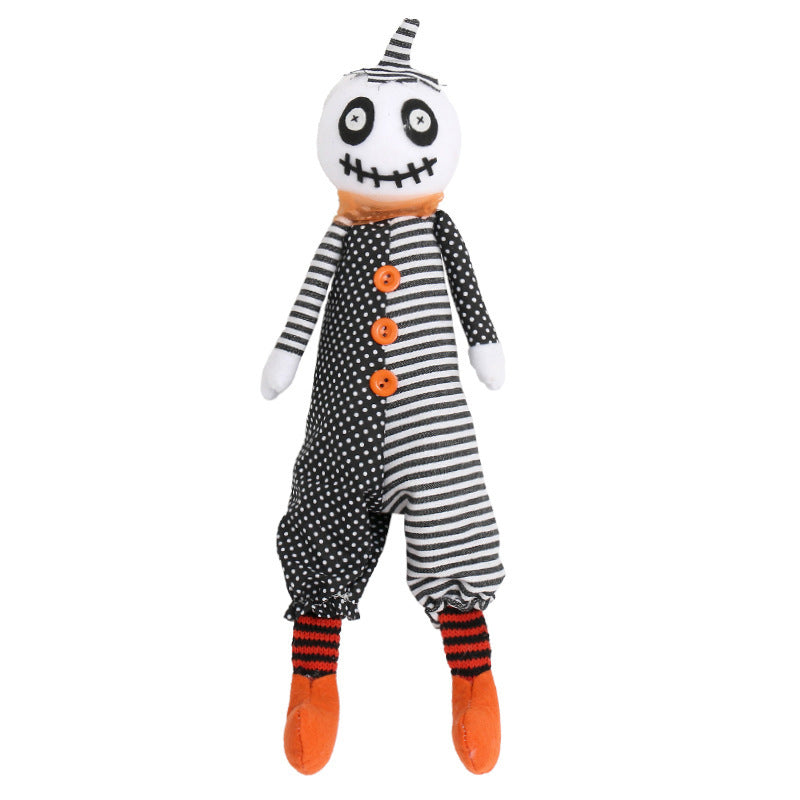 Scary Pumpkin Ornaments Halloween Decorations Ghost Doll Home Decor Room Table Decoration Gifts