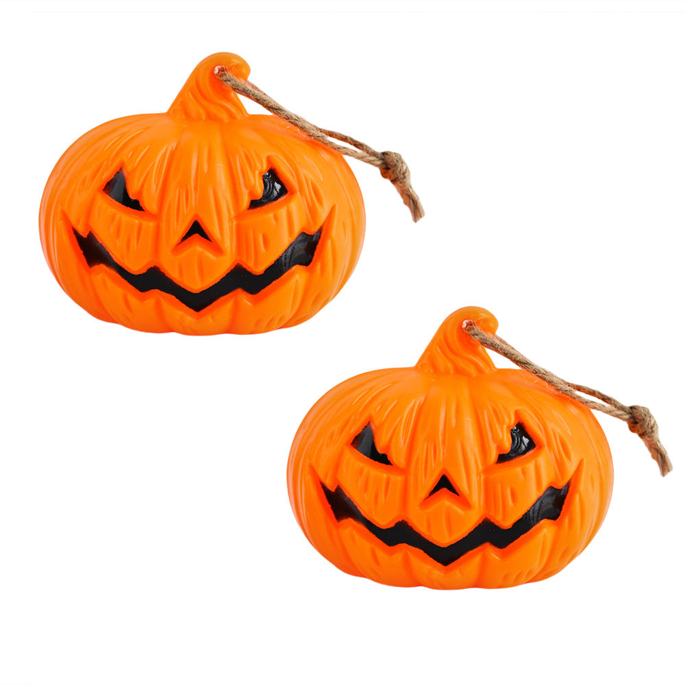 2PCS LED Pumpkin Lights Halloween Decorations Party Ornaments LED Night Lamp Props Home Table Decor