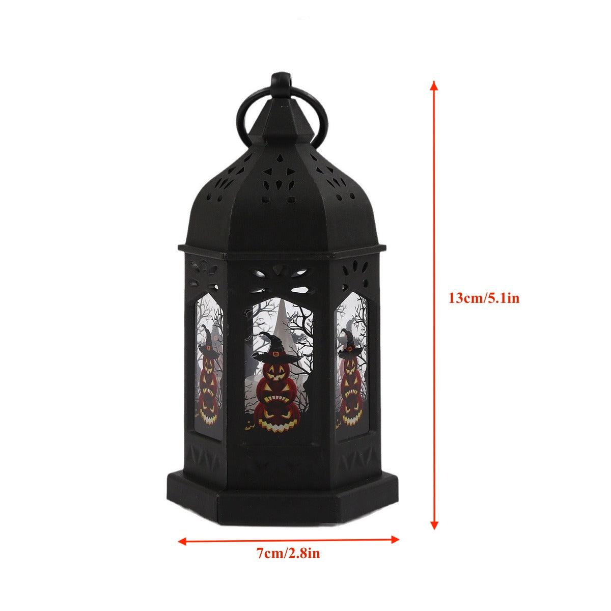 Halloween Decorations LED Pumpkin Lamp Electronic Candle Light Ornaments Holiday Party Supplies Prop Small Night Light Table Decoration