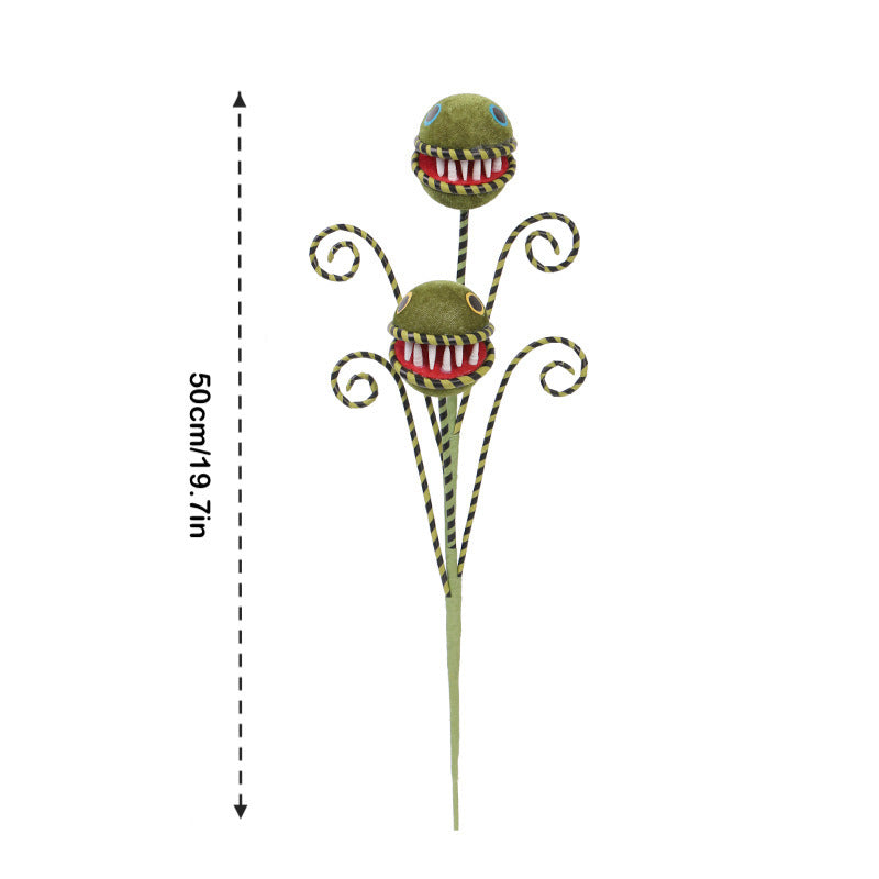 3Pack Halloween Decorations Creepy Corpse Flower Branch DIY Bouquet Home Party Ornament Holiday Decor