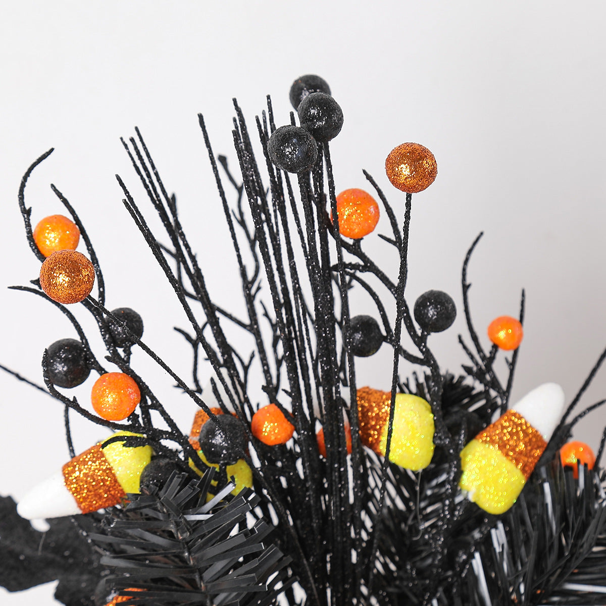 Fall Pumpkin Decorations Artificial Flowerpot Berries Tabletop Ornaments Autumn Home Decor Party Atmosphere Decoration